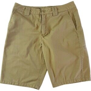 Oneil Men’s Khaki Beige Relaxed Fit Cotton Summer Chino Shorts Size 32